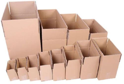 Raw Brown Corrugated Carton Box, Brand Name : Boites Postales 5.5