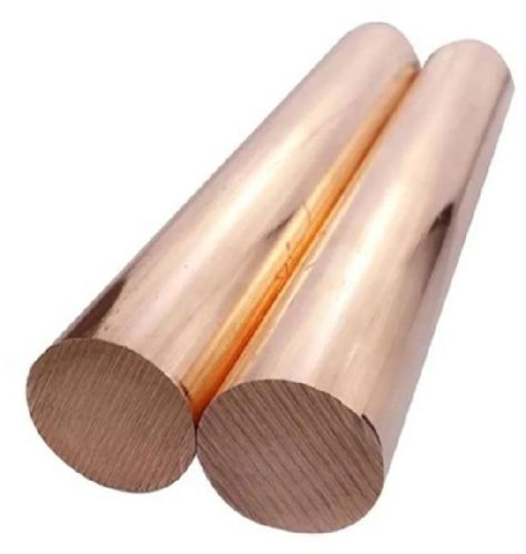 Solid Non Polished Copper Rod ≤ 500mm