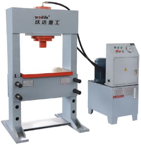 Raw Polished hydraulic press, Brand Name : Santec