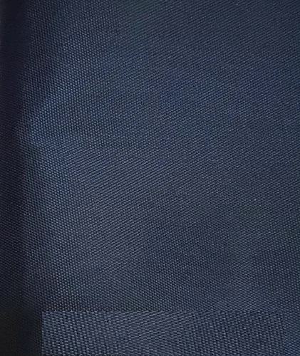 LAMICOATS Blue Polyester PU Coated Fabric, For Bag, Pattern : Plain