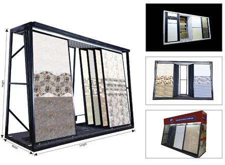 Maxx Rectangular Polished Display Stand Tiles, Size : Multisizes