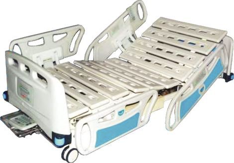 Five Function Electric ICU Bed, For Hospital, Feature : Corrosion Proof, Durable, Easy To Place, Fine Finishing