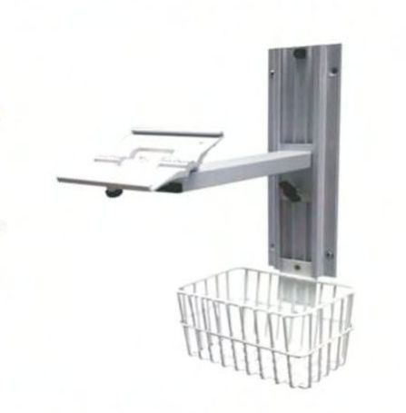 Rectangular Aluminium Polished WM-FB Wall Mount Stand, Pattern : Plain