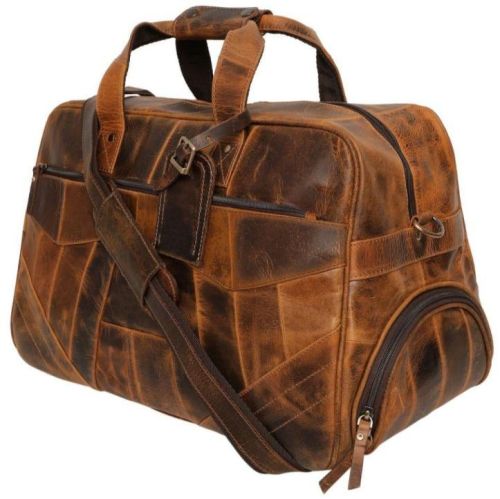 Standart Leather Duffel Bags, For Travel Use, Packaging Size : One