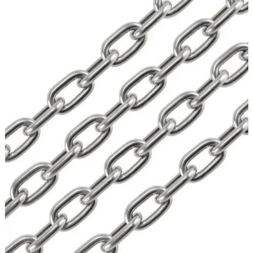 Stainless Steel Steel Lifting Chain, Color : Natural