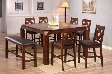 DIAMOND DINING SET, Packaging Type : Light Cherry