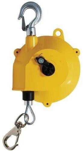 Yellow 3.2 Kg Mild Steel Spring Balancer, Packaging Type : Box