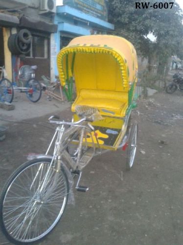 Aluminium RW-6007 Passenger Cycle Rickshaw, Feature : Fast Chargeable, Low Maintenance, Prefect Ground Clearance