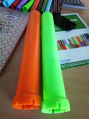 Green Orange Plastic Roving Bobbin