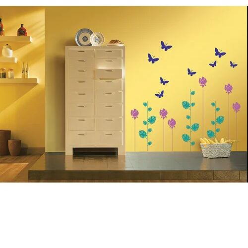 Printed PVC Vinyl Decorative Wallpaper, Size : Customized