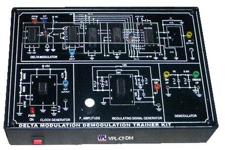 Delta Modulation & Demodulation Trainer (VPL-CT-DM)