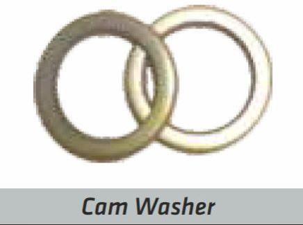 Round Polished Metal Camshaft Washer, For Trailer Axle, Color : Golden