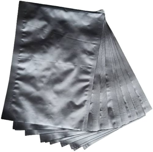 PET + Poly Plain Multi Purpose Packaging Pouches, Color : Black