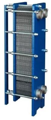 Blue 220V Semi Automatic SS Finned Tubes Heat Exchanger, Shape : Rectangular