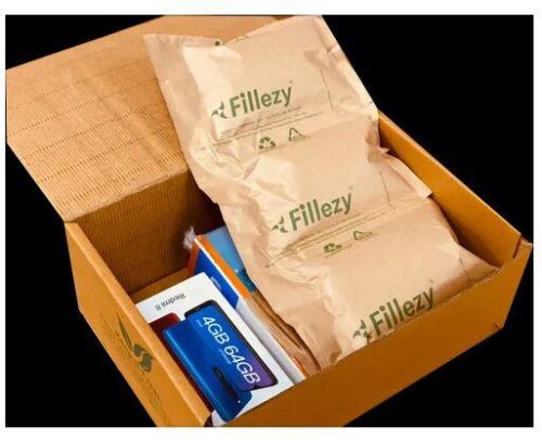 Fillezy Paper Air Cushion, Color : Brown