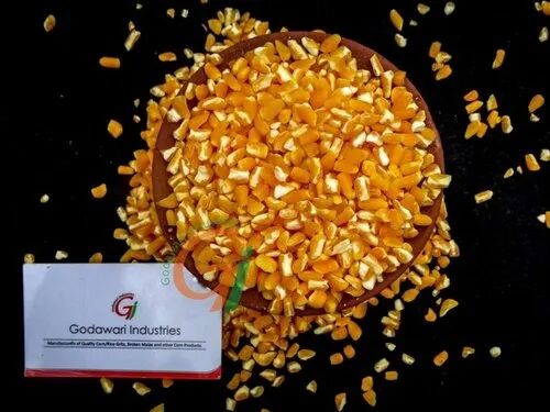 Godawari G001 Broken Maize, Color : Yellow