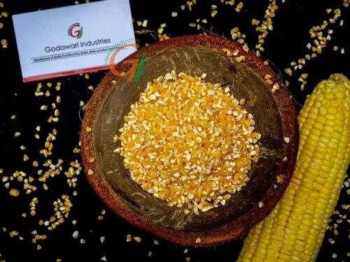 Godawari G004 Broken Maize, Color : Yellow