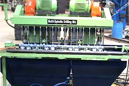 Automatic Multi Spindle Drilling Machine