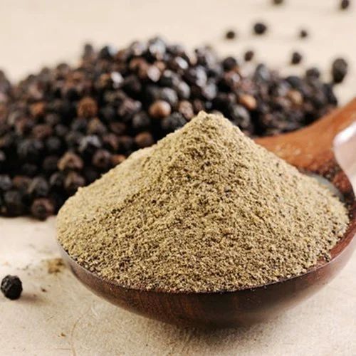 NAMOX Common Black Pepper Powder, Packaging Type : Plastic Pouch, Plastic Packet