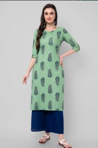 Wodreams Printed Jaipuri Cotton Kurti