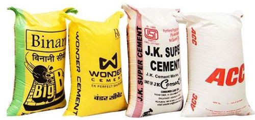 Printed Cement Bags, Storage Capacity : 25 To 50 Kg