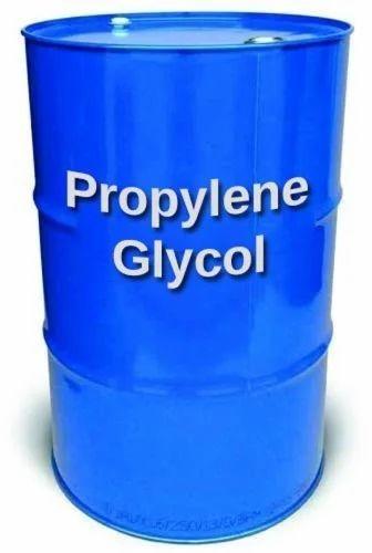 Liquid Propylene Glycol, CAS No. : 57-55-6