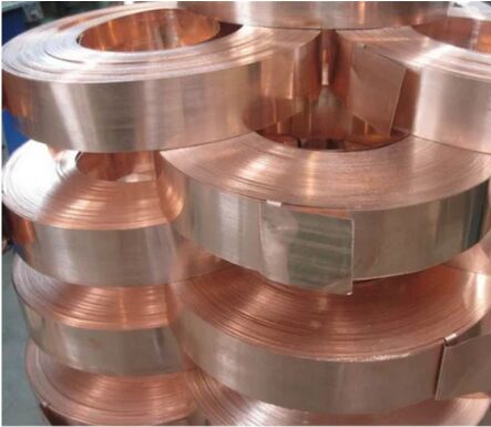 Polished Copper Earthing Strip