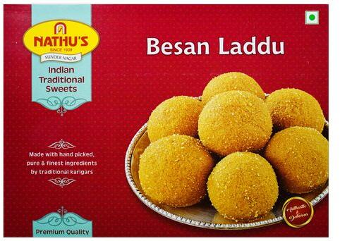 Besan Ladoo, Packaging Type : Box