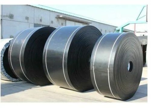 Black Rubber Conveyor Belt, Length : 350 M