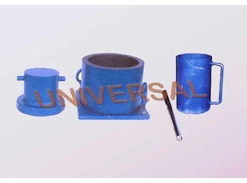 Universal Cylindrical Mild Steel Aggregate Crushing Value Apparatus, For Industrial