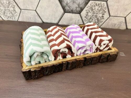 Design/plain Microfiber Hand Towels, Size : 40x60cm