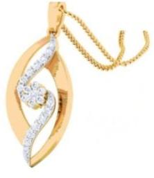 14kt P308 Diamond Pendant