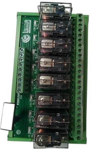 8 Channel Relay Board, Color : Green