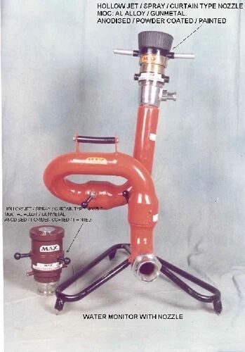 Max Cs-SS-bronze Portable Ground Monitor, Color : Fire Red