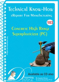 Concrete High Range Superplasticizer (PC) Technical Knowhow