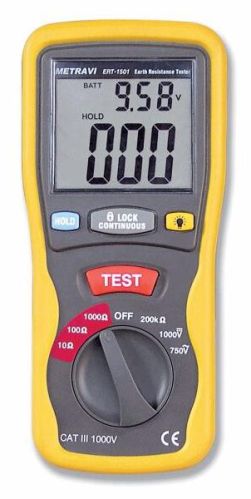 Digital Earth Resistance Tester