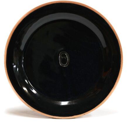 CERAMIC DINNER PLATE, Packaging Type : GLOSS BLACK