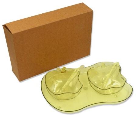  Plastic Apple Shape Tray