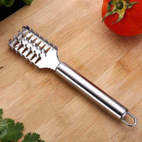 Stainless Steel Fish Scale Remover, For Domestic Use