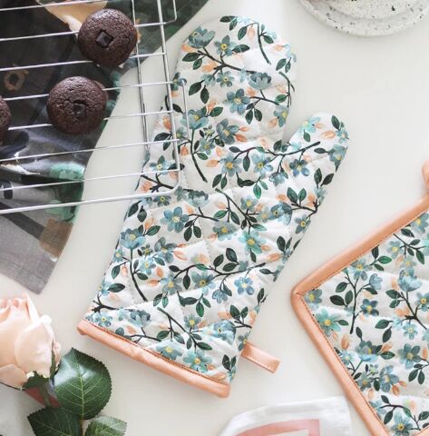 Professional Cotton Oven Mitt Gloves