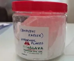 Cloudy White Isoborneol Flakes, For Industrial Use, Packaging Size : 25Kg