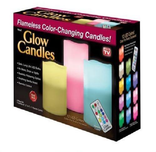 Pillar Parafin Wax Color Changing Candle, Packaging Type : Box