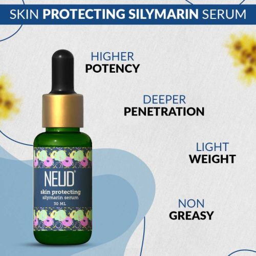 NEUD Skin Protecting Silymarin Serum, Packaging Size : 30 ML For Face
