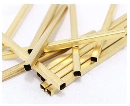 Brass Square Pipe, Shape : Rectangular