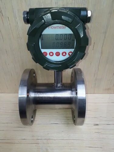 Flowtech SS-304 / SS-316 Turbine Flow Meter, Model Number : FMIPL-DTFS-108