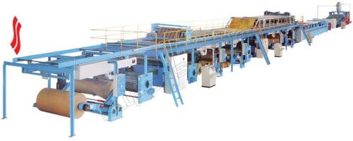 Automatic 3 And 5 Ply Paper Corrugated Board Making Plant
