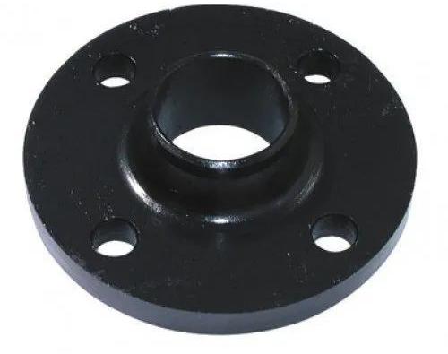 Black Round Polished Alloy Steel WNRF Flange, For Industrial