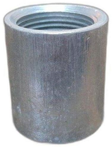 Polished. Mild Steel Threaded Socket, Color : Silver