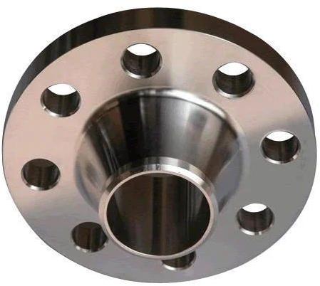 Shiny Silver Round Polished Stainless Steel SORF Flange, For Industrial Use, Packaging Type : Box