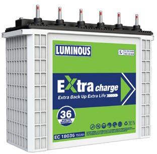 Luminous Battery, For Home Use, Certification : ISI Certified